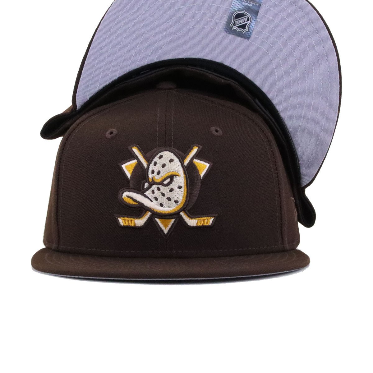 Anaheim Ducks Burnt Wood New Era 59Fifty Fitted