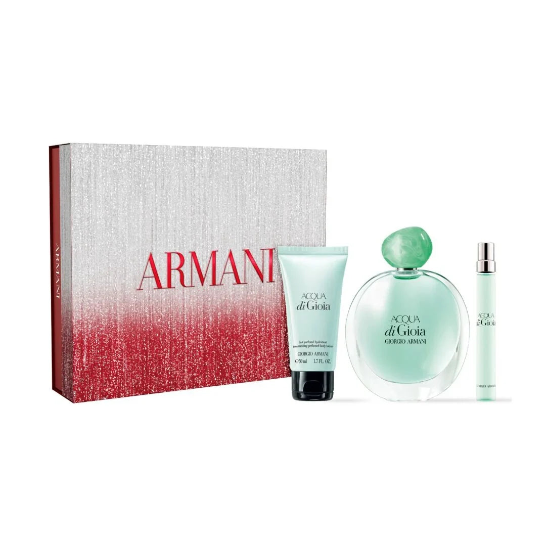 Acqua Di Gioia 3-Piece Set 3.4oz Women EDP
